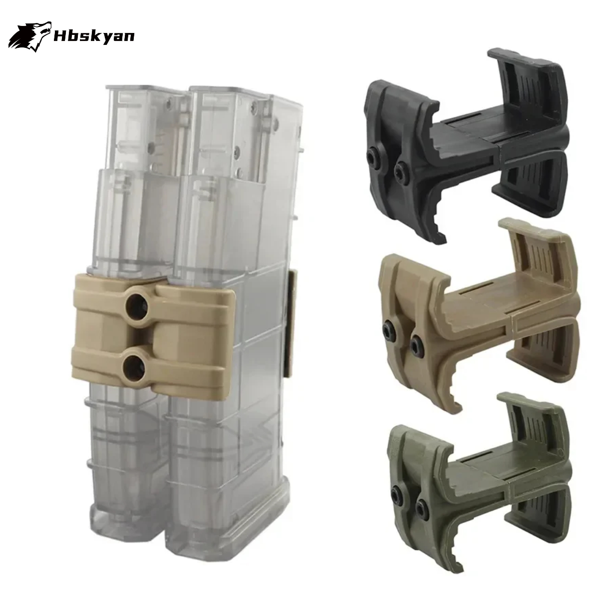 Magazine Holder Rack - Tactical Universal Dual Parallel Magazine Coupler