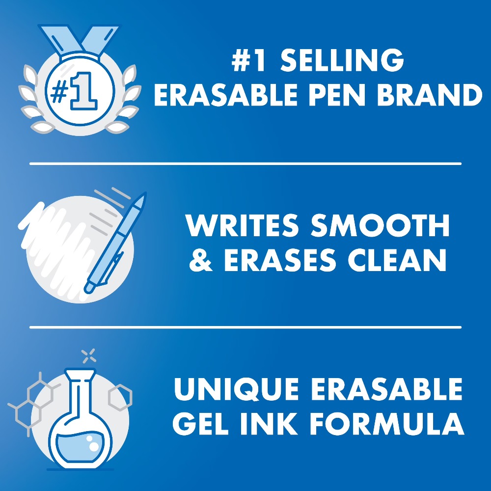Pilot Frixion Clicker Erasable - Correction Pen Fine 评论和价格
