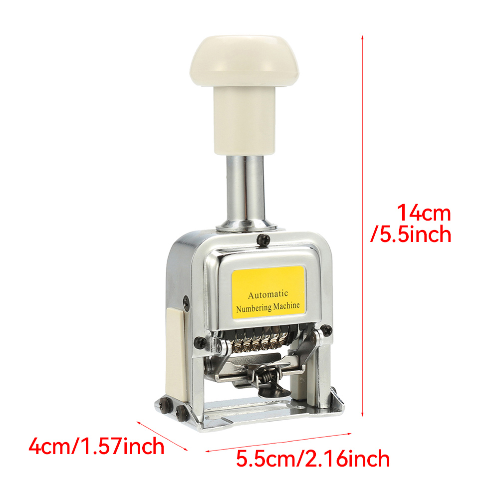 Number Machine 7 Position Auto - Rubber Date Stamp 评论和价格