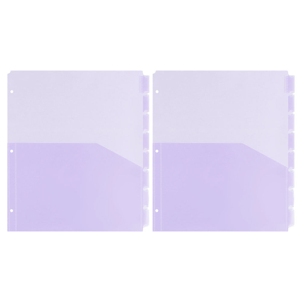 2Sets A4 PP Plastic Binder Div - Tab Divider A4 评论和价格