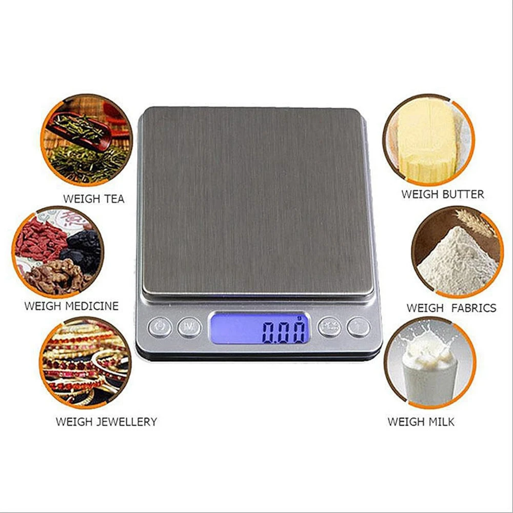 3000g X 0.1g Digital Gram Scal - Tape Dispenser Weighted 评论和价格