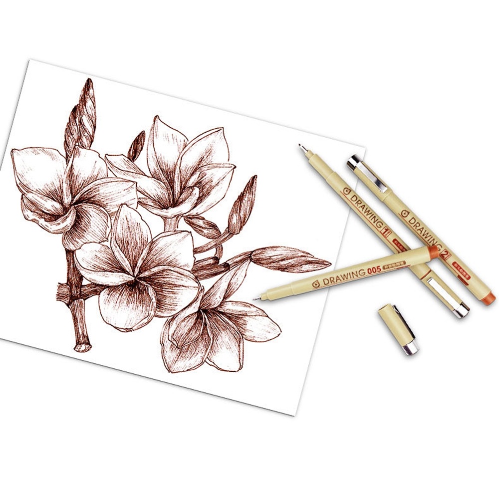 Brown & Black Micro Pens, 12 S - Archive Box Set 评论和价格