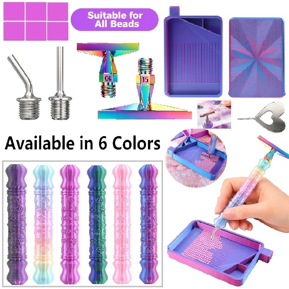 3D Diamond Pattern Dotting Pen - Correction Pen Fine 评论和价格