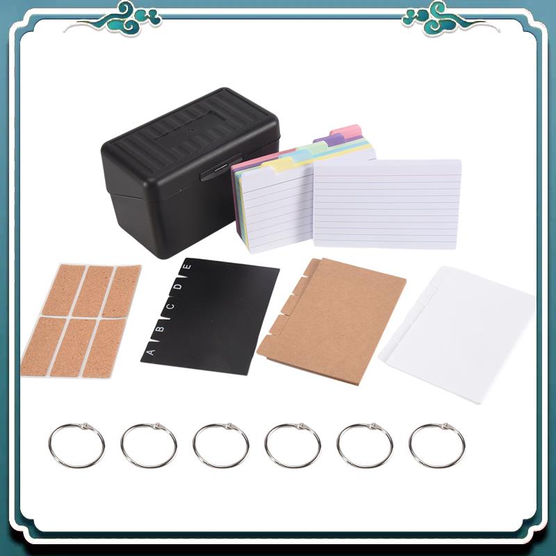 Index Card Holder Set,Index Bo - Card Index Box 评论和价格