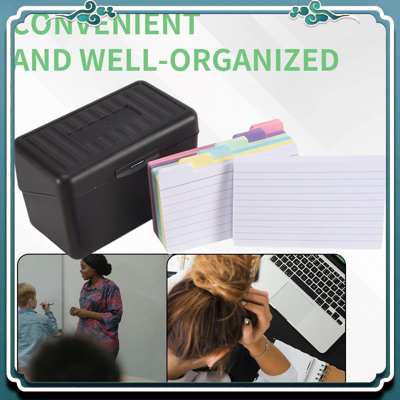 Index Card Holder Set,Index Bo - Card Index Box 评论和价格