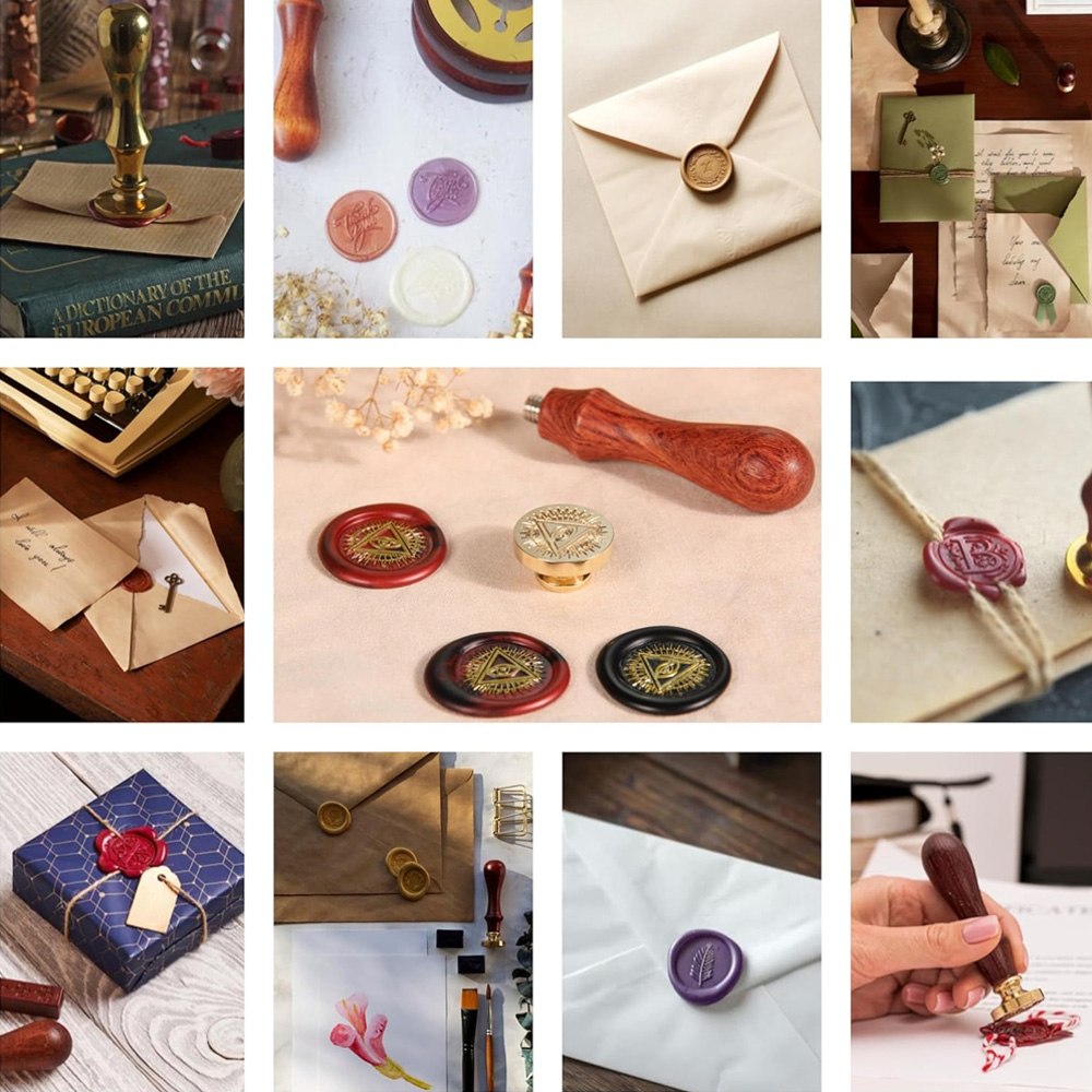 Custom Wax Seal Stamp,Personal - Wax Seal Stamp Set 评论和价格