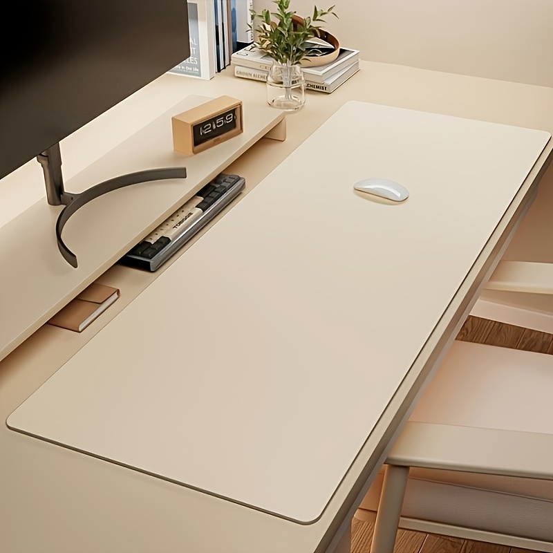 1PCS Large PU Leather Mouse Ma - Leather Desk Pad 评论和价格