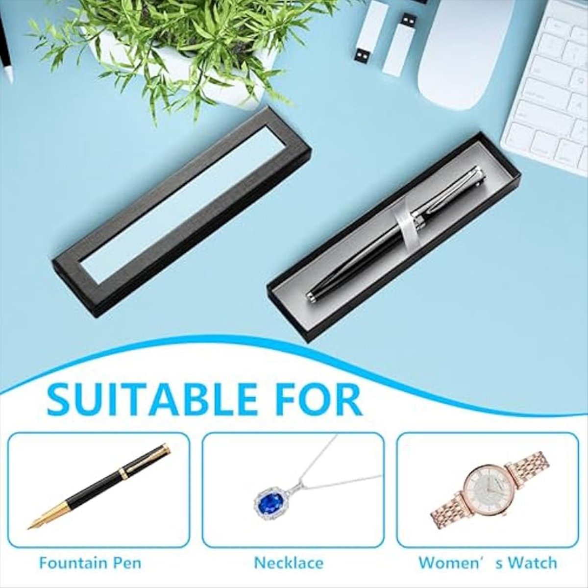 REST 10Pcs Empty Pen Gift Box  - Pen Rest Single 评论和价格
