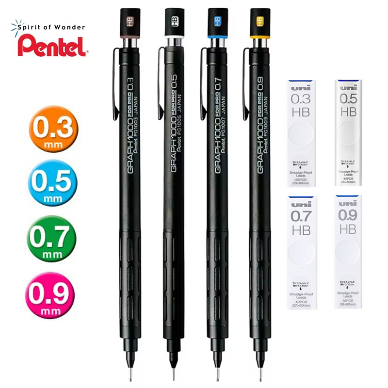 Pentel PG1000 Graph For PRO Bl - Mechanical Pencil 0.3 评论和价格