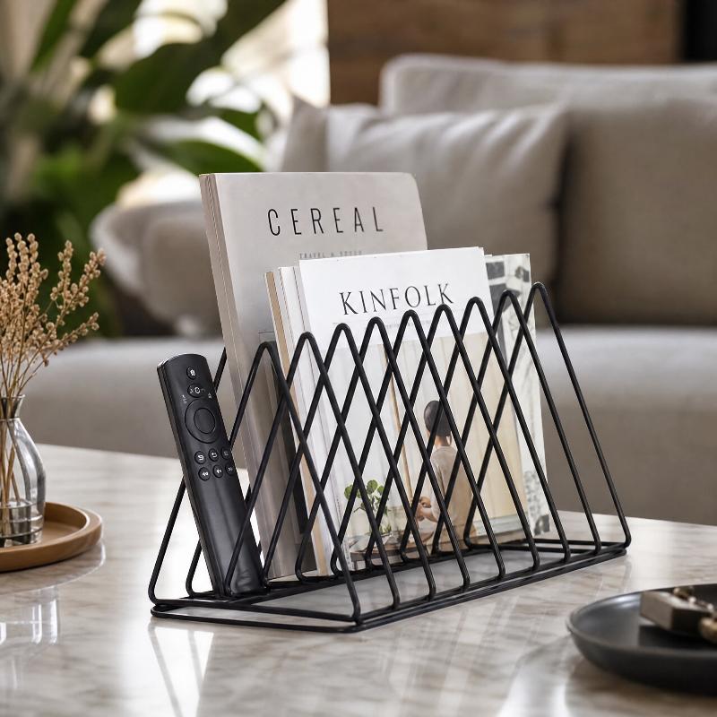 5/9 Grid Storage Rack Triangle - Magazine Holder Rack 评论和价格