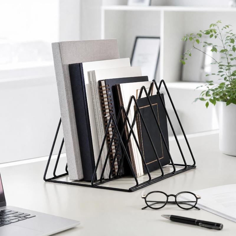 5/9 Grid Storage Rack Triangle - Magazine Holder Rack 评论和价格