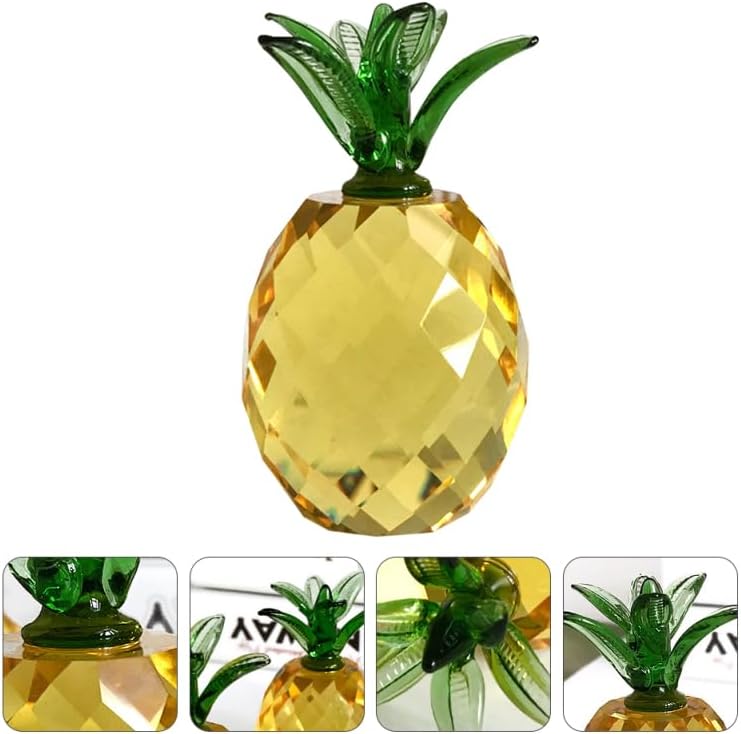 Crystal fruit Paperweight with - Paper Weight Crystal 评论和价格