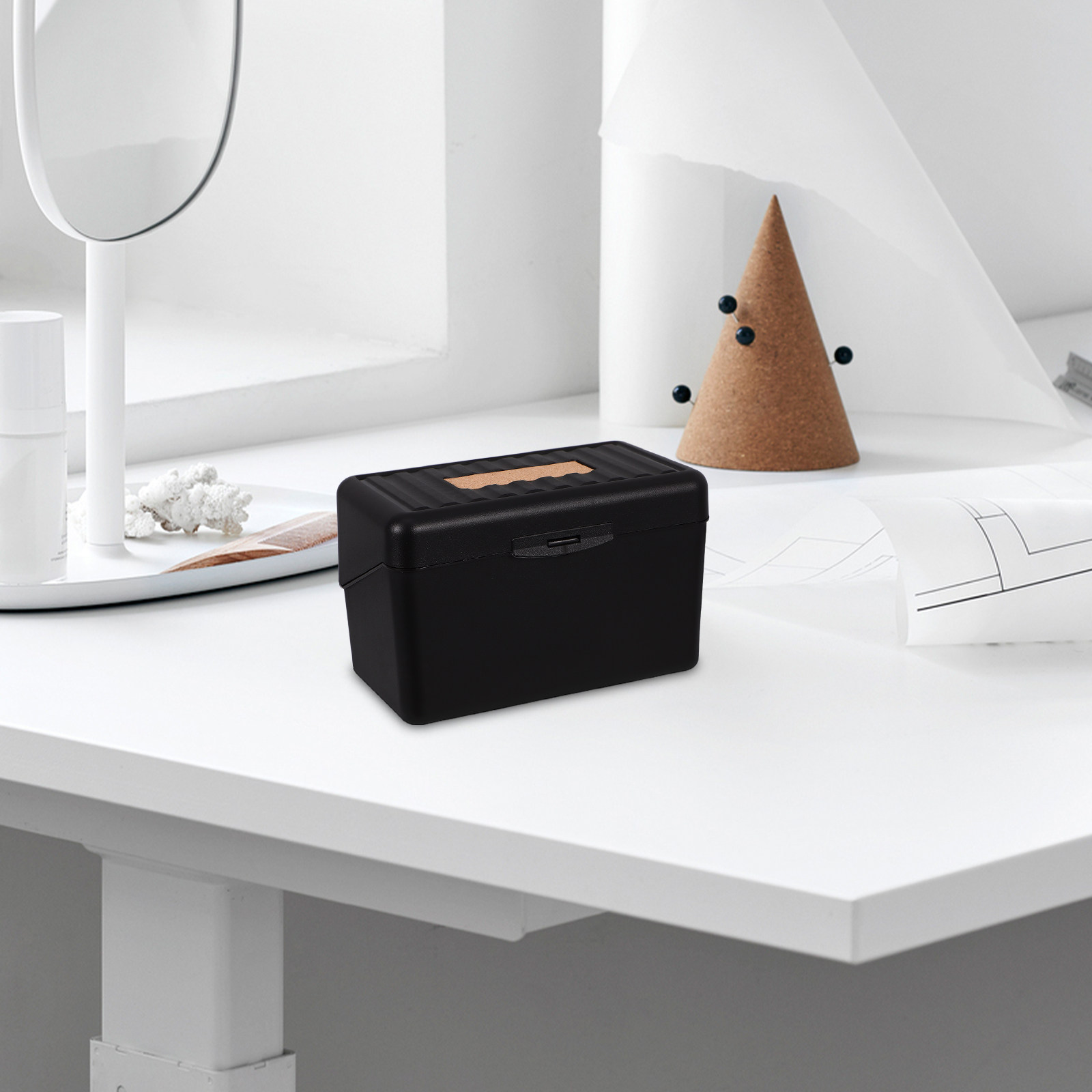Premium Index Card Holder Box  - Index Card Holder 评论和价格