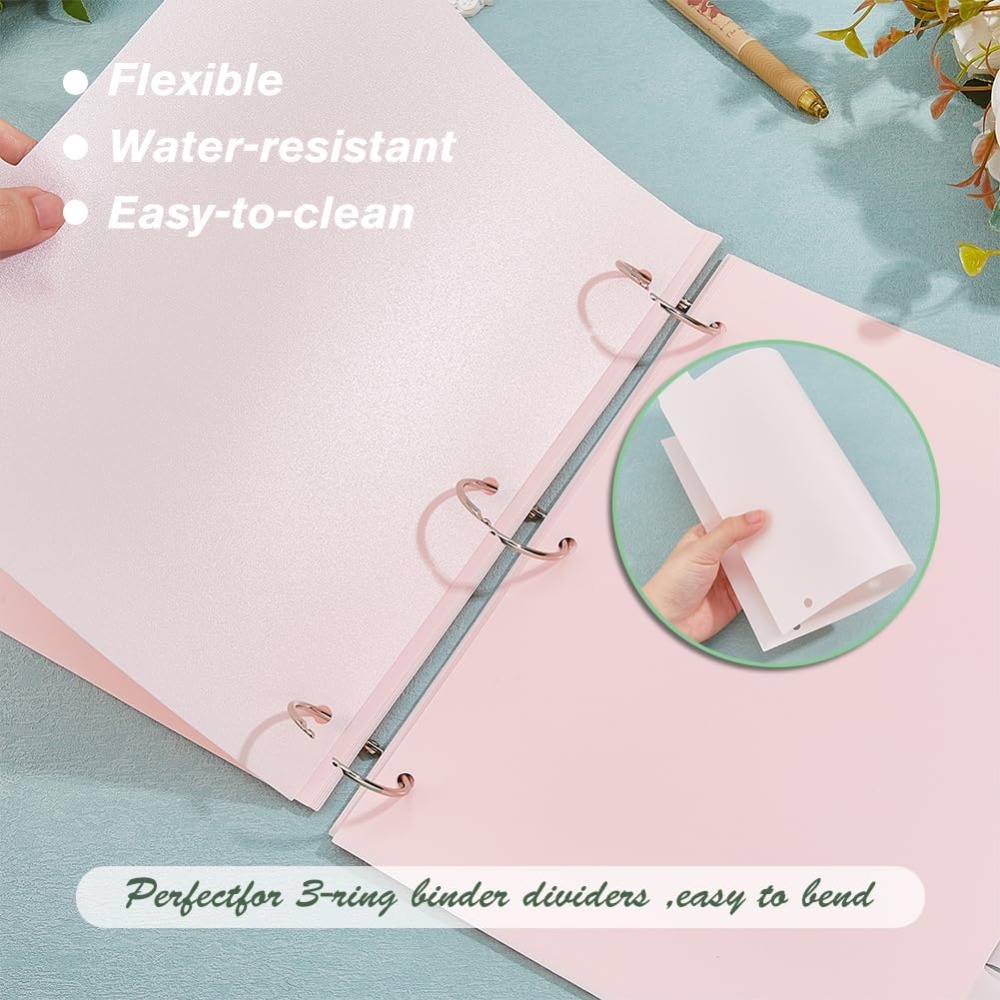 16 Sheets 3 Ring A4 Pink Binde - Tab Divider A4 评论和价格