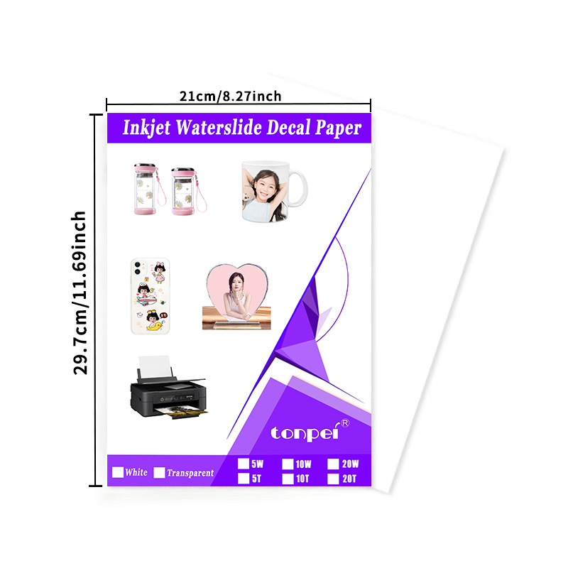 10/20Sheets A4 Inkjet Watersli - Ink Blotter Paper 评论和价格
