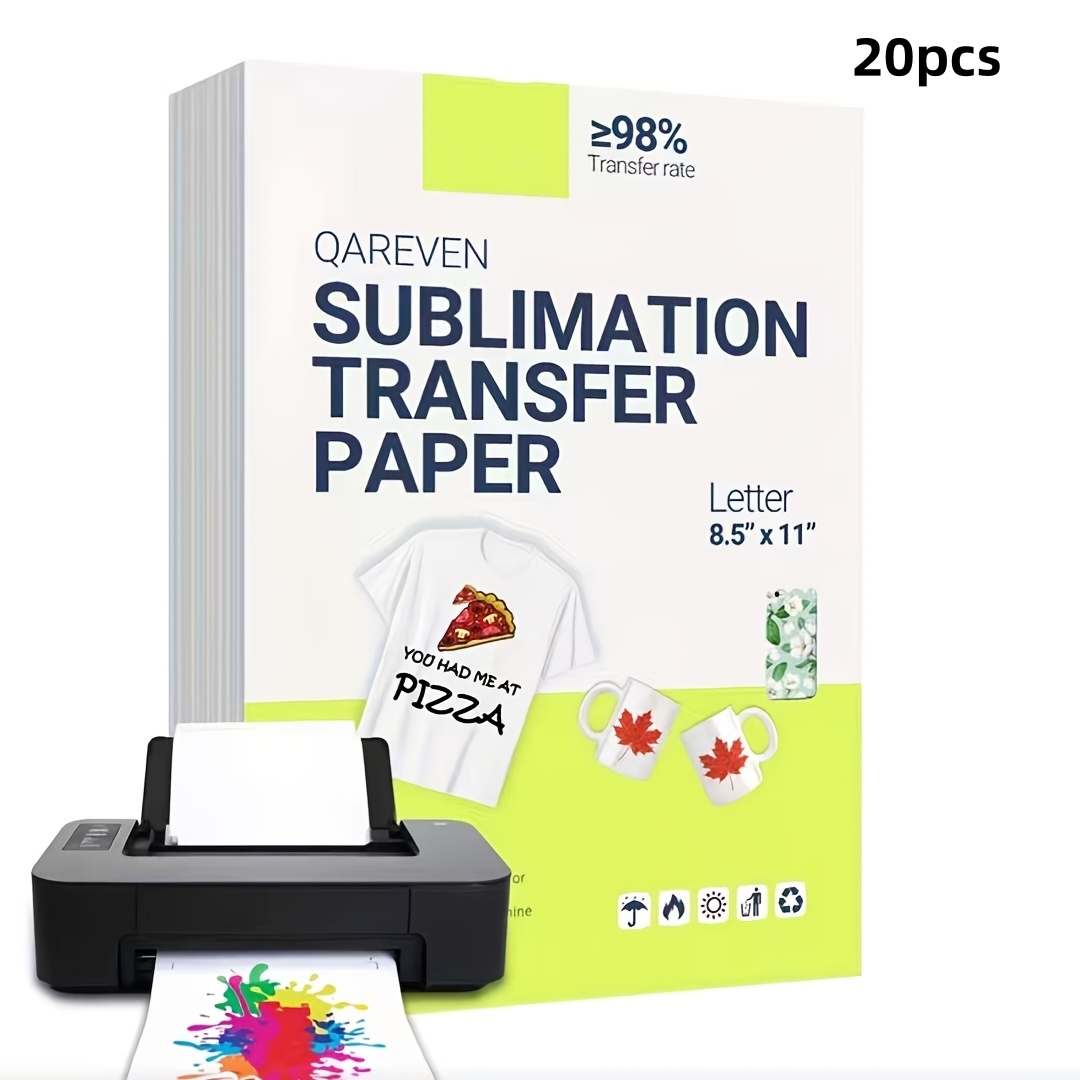 5/10/20/100 Sublimation Transf - Ink Blotter Paper 评论和价格