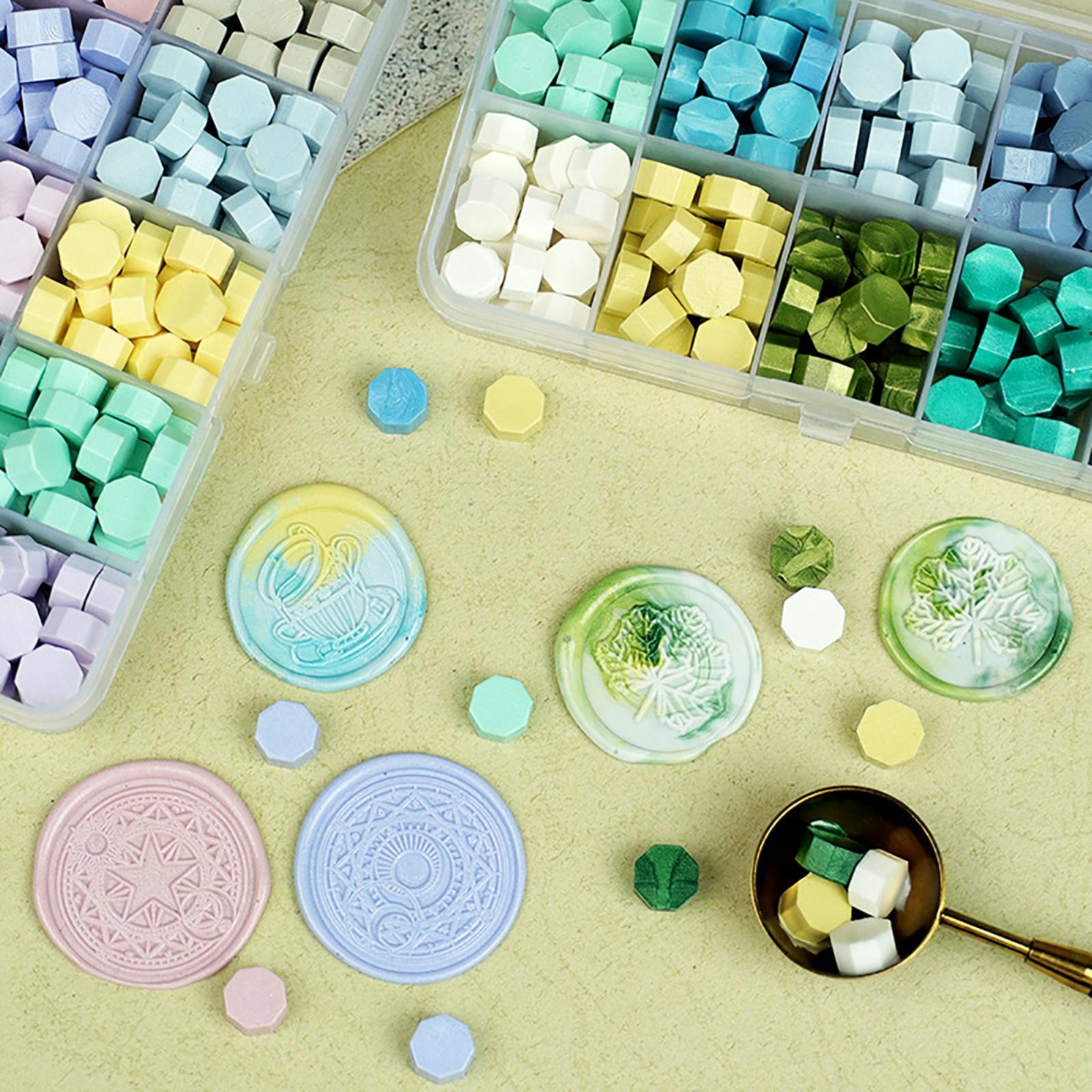 Letter Sealing Beads Macaron M - Wax Seal Stamp Set 评论和价格