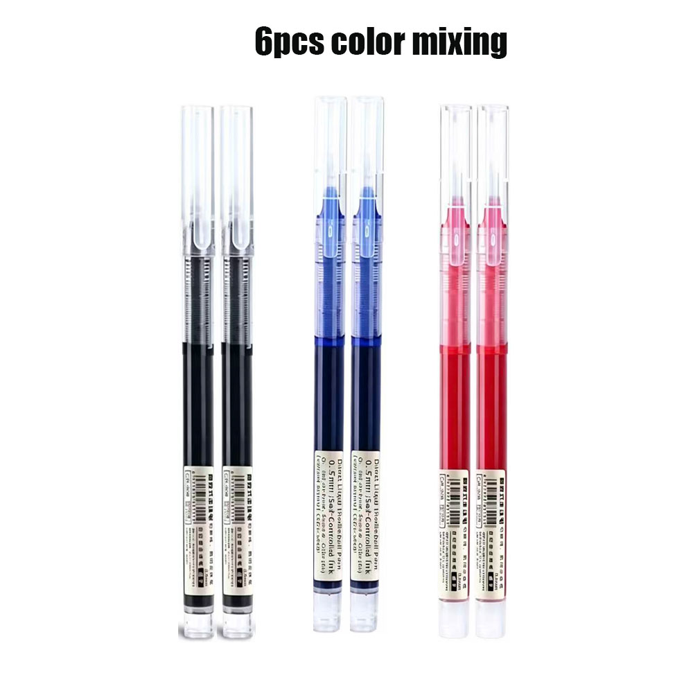 6 Pack Click Gel Pens 0.5mm Bl - Gel Refill Pack 评论和价格