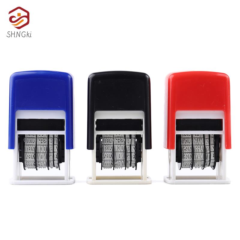 1Pcs Cute Date Stamp In Englis - Rubber Date Stamp 评论和价格