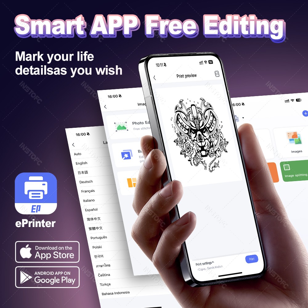 Mini Tattoo Stencil Printer AI - Ink Blotter Paper 评论和价格