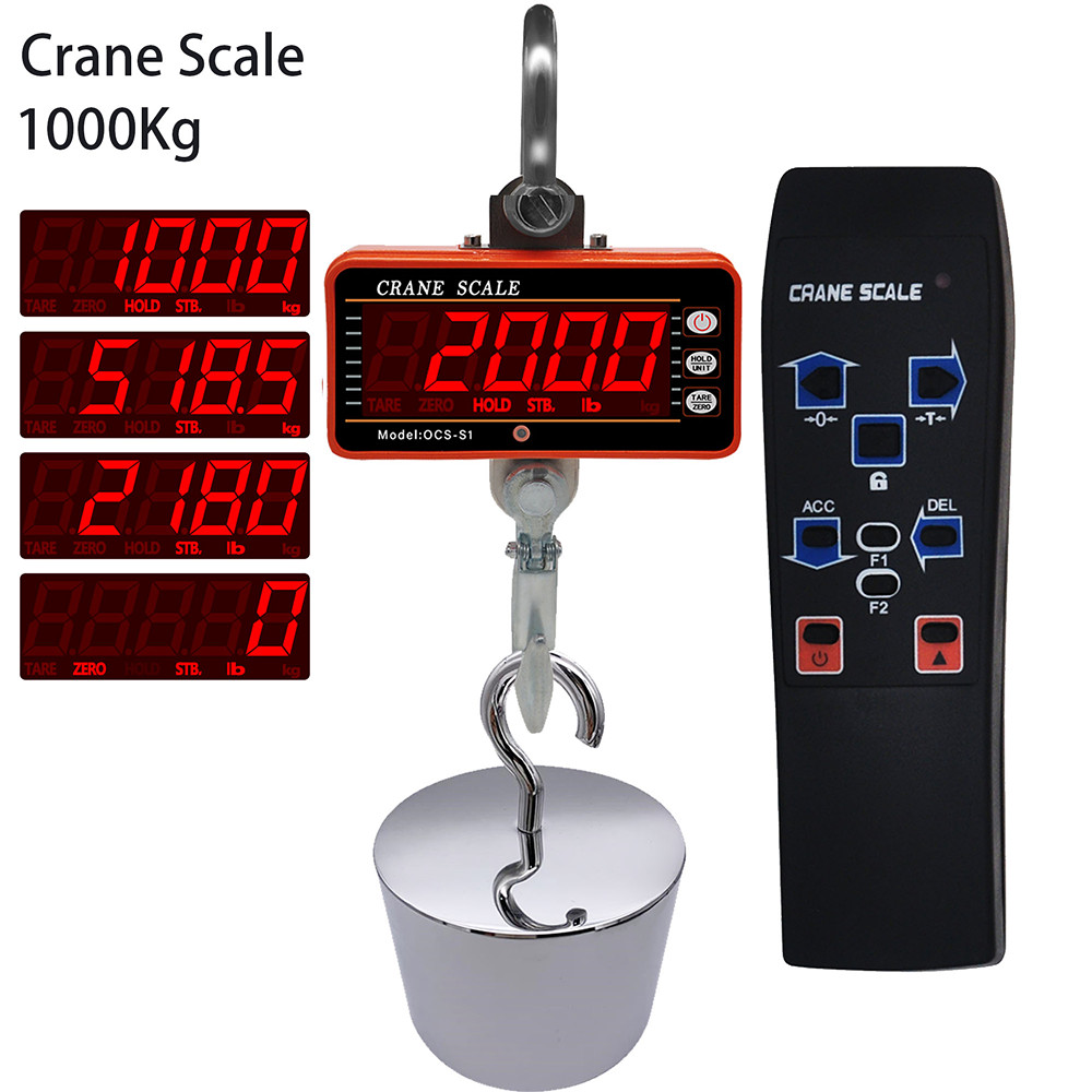 Digital Crane Scale 500kg 1000 - Tape Dispenser Weighted 评论和价格