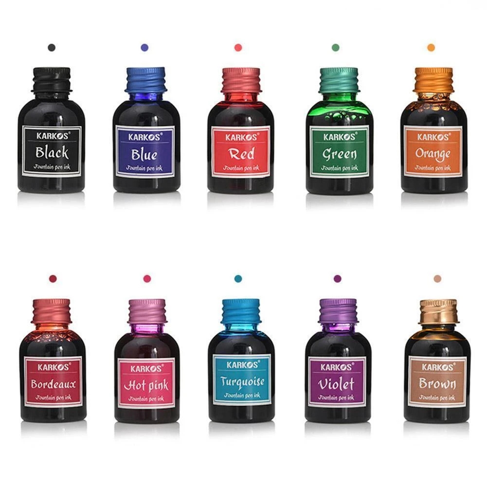 Fountain Pen Ink Bottle 30 ml  - Fountain Pen Bottled Ink 评论和价格