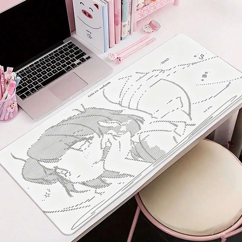 1Pcs Leather Mouse Pad Anime A - Leather Desk Pad 评论和价格